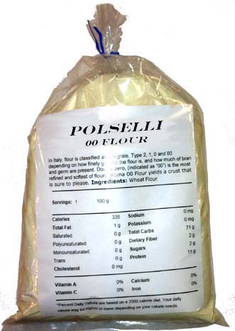 (image for) Polselli, Blue Label Tipo 00 Pizza Flour (5 pound bag)