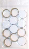 (image for) 28mm Metal Screw Caps (bag of 12) (for screw cap Wine Bottle)