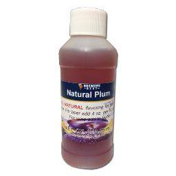 (image for) Natural Plum Flavoring Extract 4 OZ