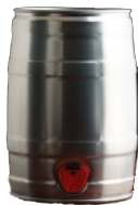 (image for) 5 Liter Party Keg w gravity/tap