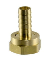 (image for) 1/2" Barb X 3/4" Garden Hose Swivel.