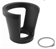 (image for) Carry Handle w/ Snap Ring (fits 2 3/8" Luxfer Cylinder)