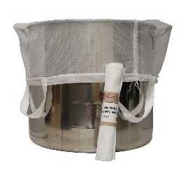 (image for) BREW IN A BAG Nylon Straining Bag 24" X 26" (with handles)
