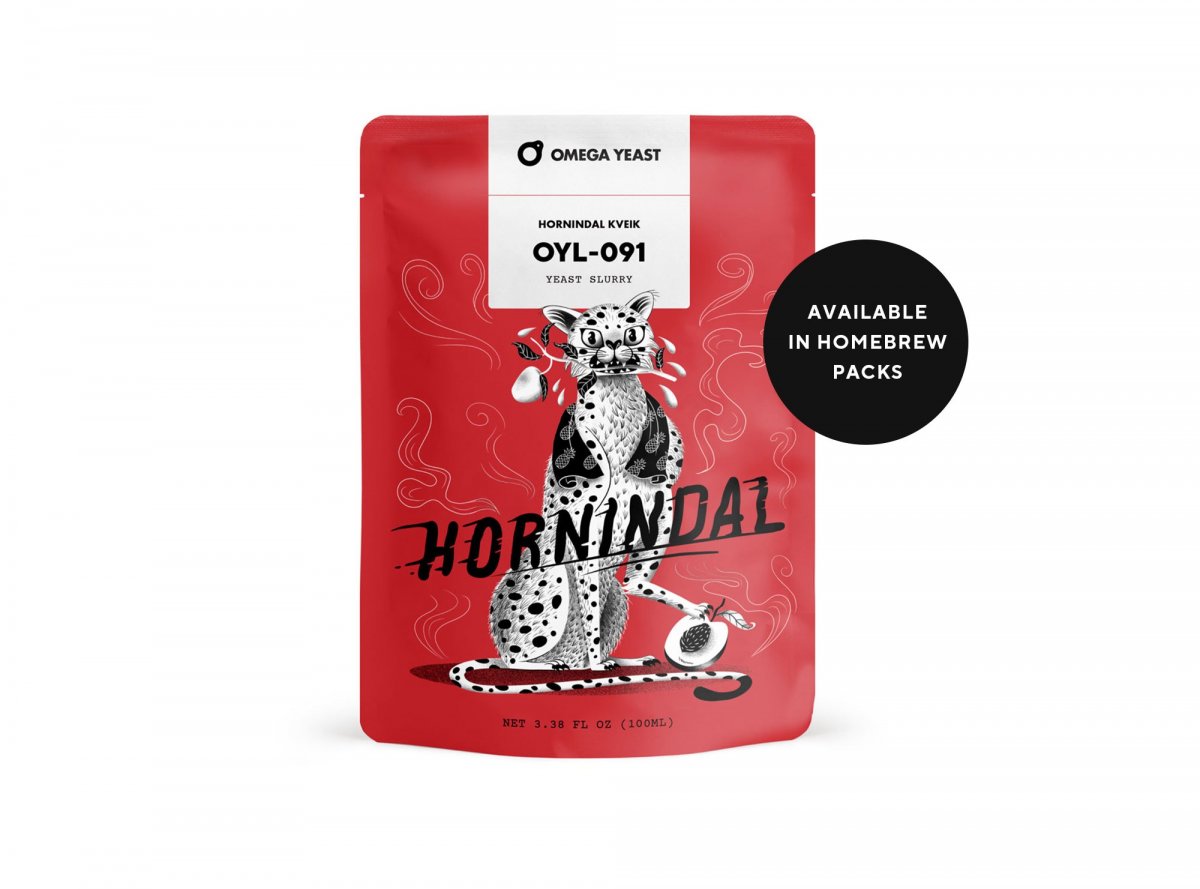 (image for) OYL-091 Omega Hornindal Kveik Yeast