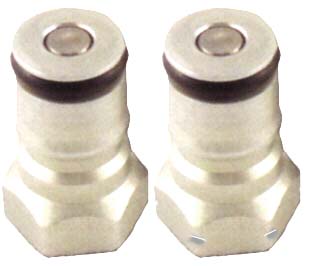 (image for) The Pin Lock keg to Ball Keg Post Conversion Plugs