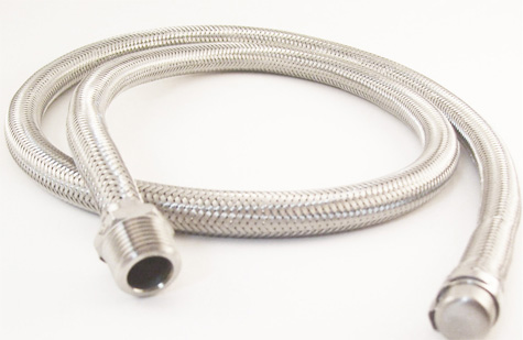(image for) SS 48 inch Flexible Bazooka Screen. (3/4" OD, 1/2" NPT fitting)