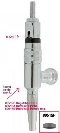(image for) Stout Faucet Sliding Cap, Stout (NADS)
