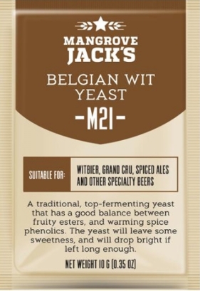 (image for) Mangrove Jack's CS Yeast M21 Belgian Wit (10g)
