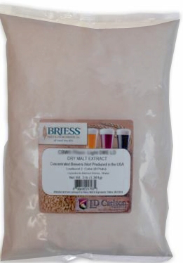 (image for) Amber Dry Malt Extract DME 3 lb