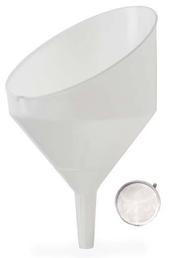 (image for) 9'' Anti-Splash Funnel with Strainer