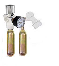(image for) Soda Keg Disconnect 16g cartrage CO2 Mini Regulator