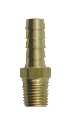 (image for) Brass 3/8'' Barb x 1/4" MPT