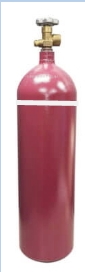 (image for) Recert 10.5lb(45cuft)Steel Beer Gas Full Cylinder (cannot ship)