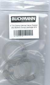 (image for) Tri-Clamp Internal Valve Gasket (for bottom dump) 4ea