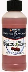 (image for) Natural Black Cherry Flavoring Extract 4 OZ