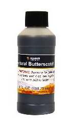 (image for) Natural Butterscotch Flavoring Extract 4 OZ