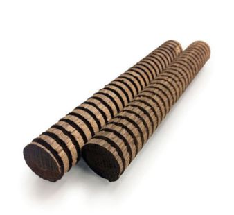 (image for) Amburana Infusion Brazilian Oak Spiral Light Toast 8" 2/PK