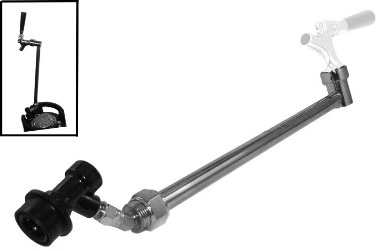 (image for) Portable Soda Keg 12" Slim Tower (faucet not included)