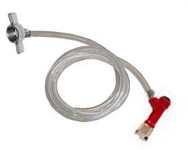 (image for) Jumper Line Assembly for Pin Lock Soda Keg to Shank Thread Wingn