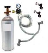 (image for) 2 Keg Homebrew Kegorator Ball Lock Tank and Disconnect Kit