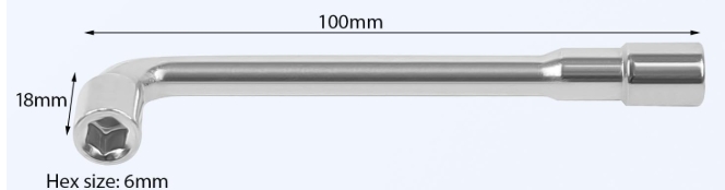 (image for) Small Pocket Worm Clamp Driver ┬áInstallation/removal tool