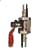 (image for) 1/4'' x 1/4'' Turn Barbed In Line co2 valve