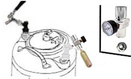 Complete Pocket CO2 Mini Regulator Kit (image for) Complete Pocket CO2 Mini Regulator Kit