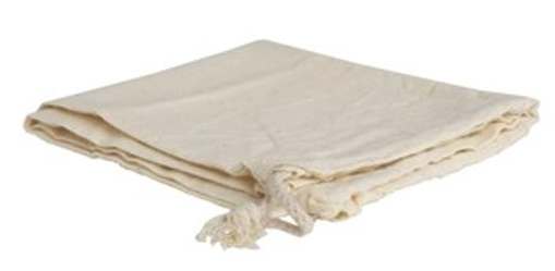 (image for) 12" x 12" Cotton Bag for Making Cheese / Greek Yogurt CB12