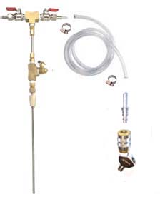 (image for) Deluxe Counter Pressure Bottle Filler Kit w/ Y Quick Disconnec