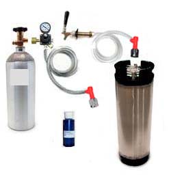 (image for) Homebrew Refrigerator CO2 System (Pin Lock)