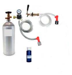 (image for) Homebrew Refrigerator CO2 System (Pin Lock without keg)