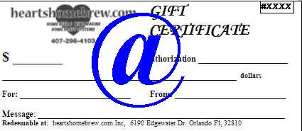(image for) Email Gift Certificate