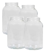 (image for) 1 Gallon Wide Mouth Cider Jug/carboy (case of 4)