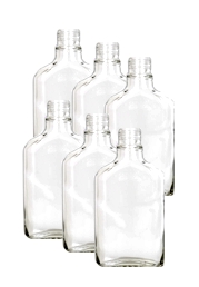 (image for) 200ml Flint Glass Flask (case of 6)