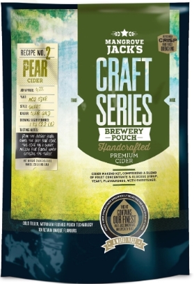 (image for) Mangrove Jack's Pear Cider - 4.7% ABV (Makes 6 Gallons)