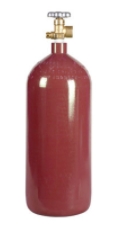 (image for) New 10lb (40 cuft) Filled Steel Nitrogen (cannot be shipped.)