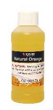 (image for) Natural Orange Flavoring Extract 4 OZ