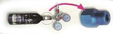 (image for) The Adapter (regulator to paintball tank)