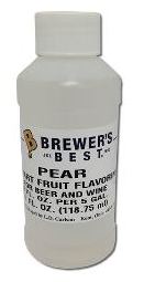 (image for) Natural Pear Flavoring Extract 4 OZ