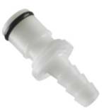 (image for) 3/8'' Barbed Plastic Lqd Quick Disconnect Male (constantly open)