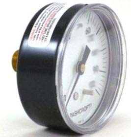 (image for) Mini Gauge 0-200 psi 1/8" NPT (or 1/4" w/$1.99 bushing) Closeout