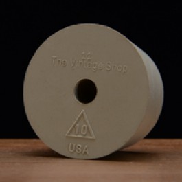 (image for) #10 Rubber Stopper Drilled for Airlocks