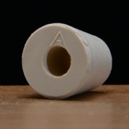 (image for) #3 Rubber Stopper Drilled for Airlocks