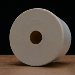 (image for) #7 1/2 Rubber Stopper Drilled