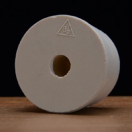 (image for) #8 1/2 Rubber Stopper Drilled for Airlocks