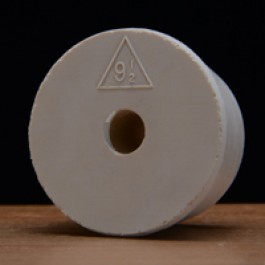 (image for) #9 1/2 Rubber Stopper Drilled for Airlocks