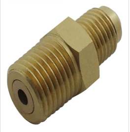 (image for) Adapter, 1/4" MPT X 1/4" MFL w/ Ball Check