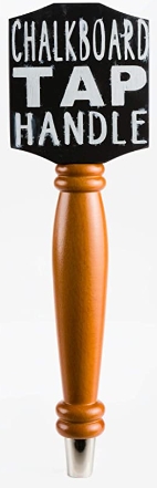 (image for) 12'' Chalkboard Tap Handle (w/ white liquid chalk marker.)