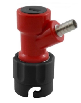 (image for) 1/4'' Barbed PIN LOCK C-Keg Disconnect Short Style (Liq)