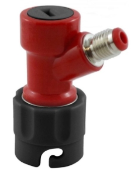 (image for) 1/4'' Threaded C-Keg Disconnect Short Style (Liq. pin lock)